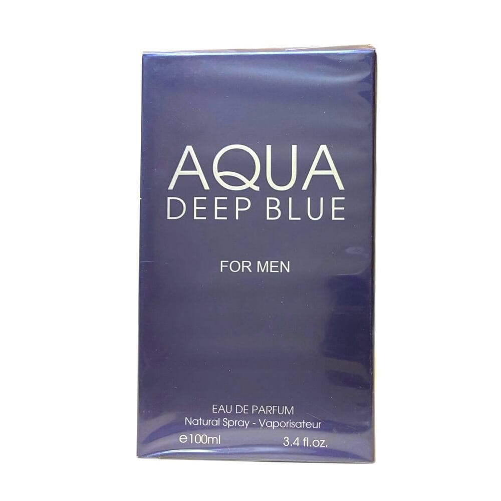 Aqua Deep Blue for Men by Fragrance Couture, 3.4 fl oz (100ml)