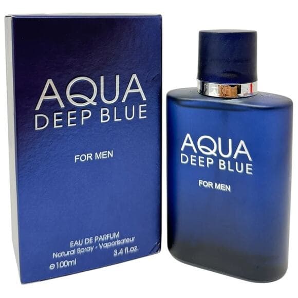Aqua Deep Blue for Men by Fragrance Couture, 3.4 fl oz (100ml) - Thumbnail 5