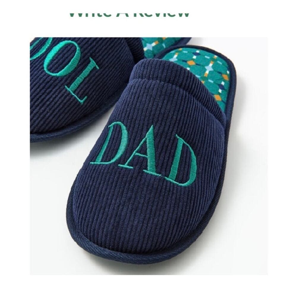 Cool Dad Slippers Size 10 - Thumbnail 2
