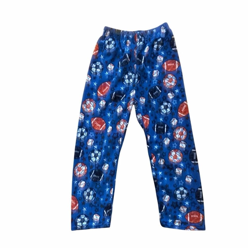 Prince of Sleep Boys' Plush Fleece Pajama Pants - Warm and Cozy Sleepwear Size 8