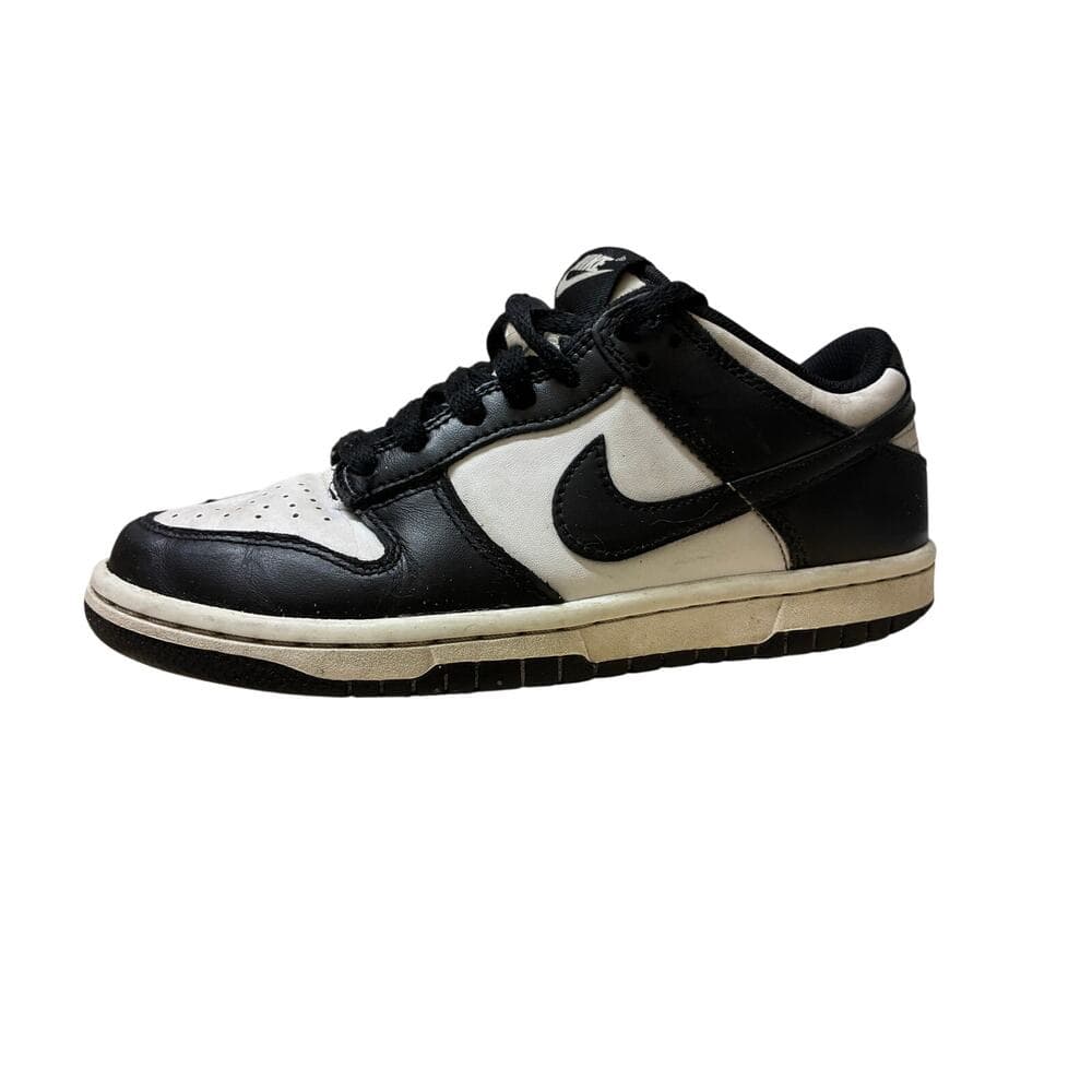 2024 Nike Dunk Low Panda GS CW1590-100 Size 4.5Y - Thumbnail 4