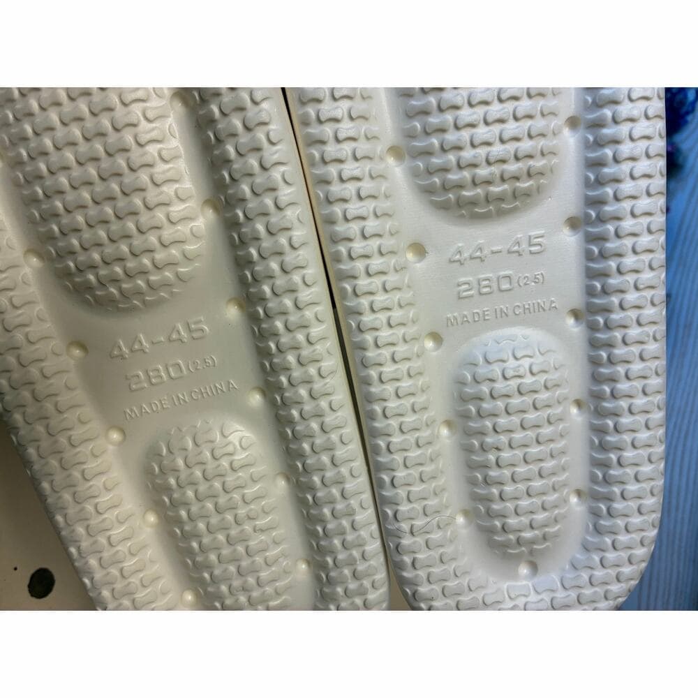 Foot Massager Tools Slippers,for Men Shower Sandals Size 8 White - Thumbnail 3