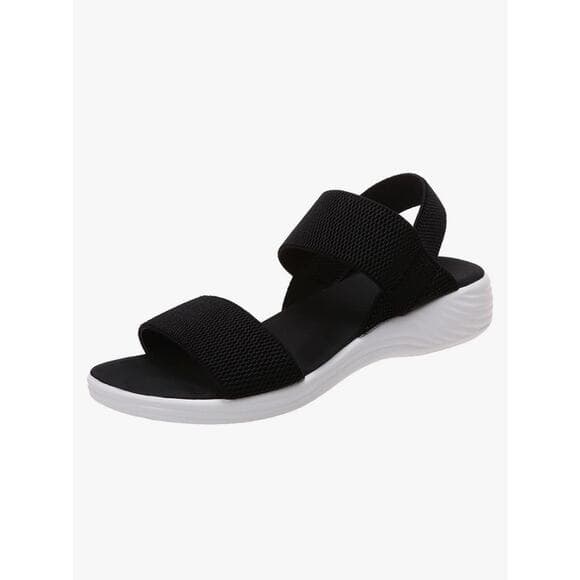 Comfortable Sandals for Women Dressy Summer Fashion Slip on Flat Slipper Sz 6 - Thumbnail 8