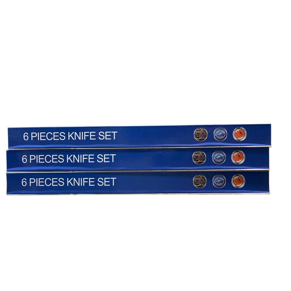 A Bundle Of 3 Ereasthqs 6 Pieces Knife Set - Thumbnail 2