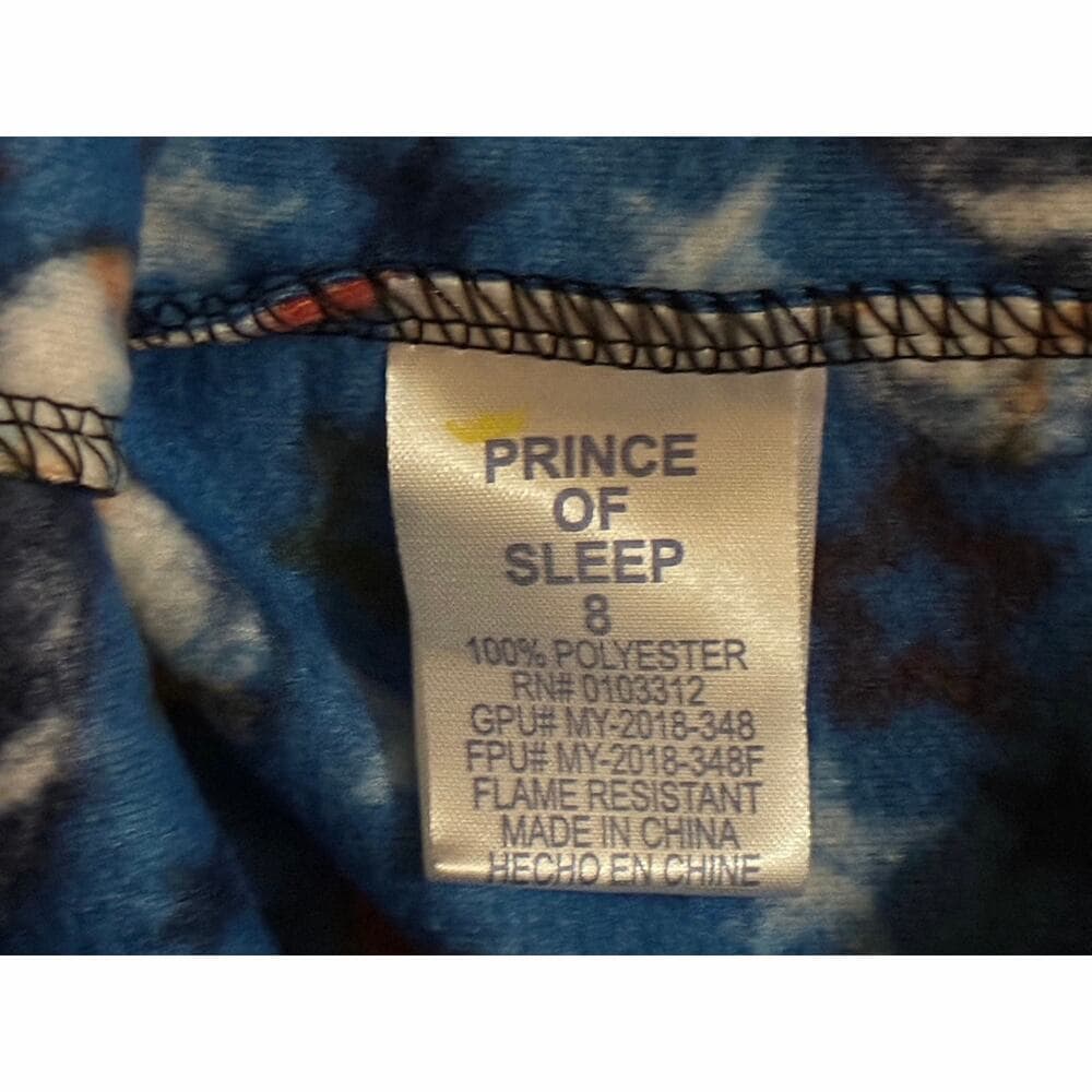 Prince of Sleep Boys' Plush Fleece Pajama Pants - Warm and Cozy Sleepwear Size 8 - Thumbnail 2