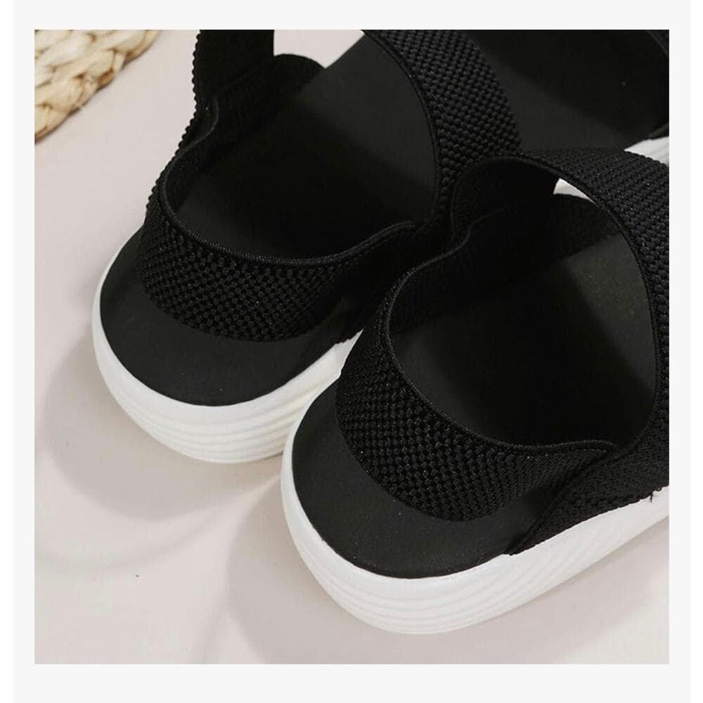 Comfortable Sandals for Women Dressy Summer Fashion Slip on Flat Slipper Sz 6 - Thumbnail 5