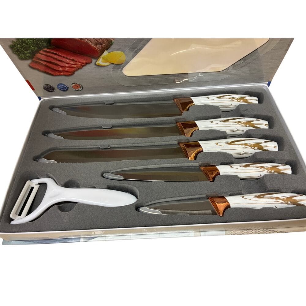 A Bundle Of 3 Ereasthqs 6 Pieces Knife Set