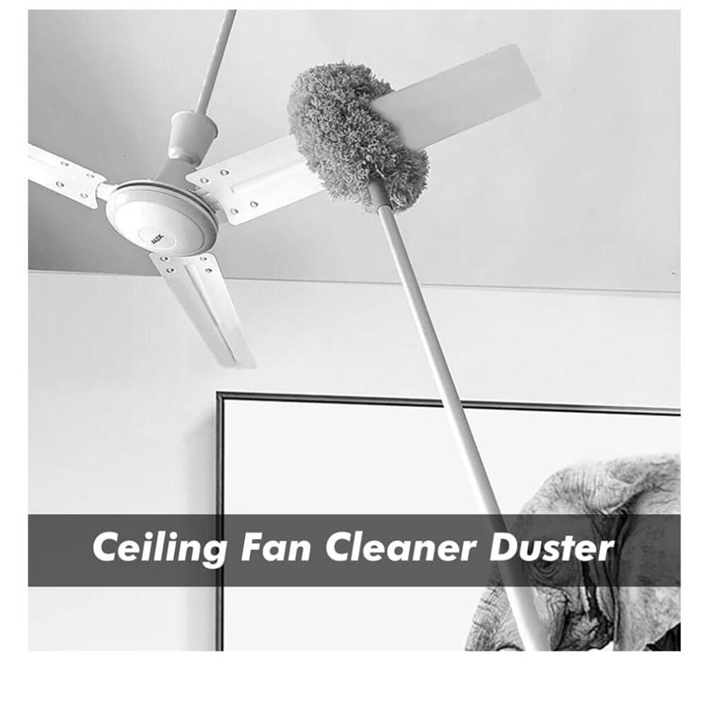 Ceiling Fan Cleaner Duster,Extra Long Dusters with Extension Pole 47 inch - Thumbnail 2