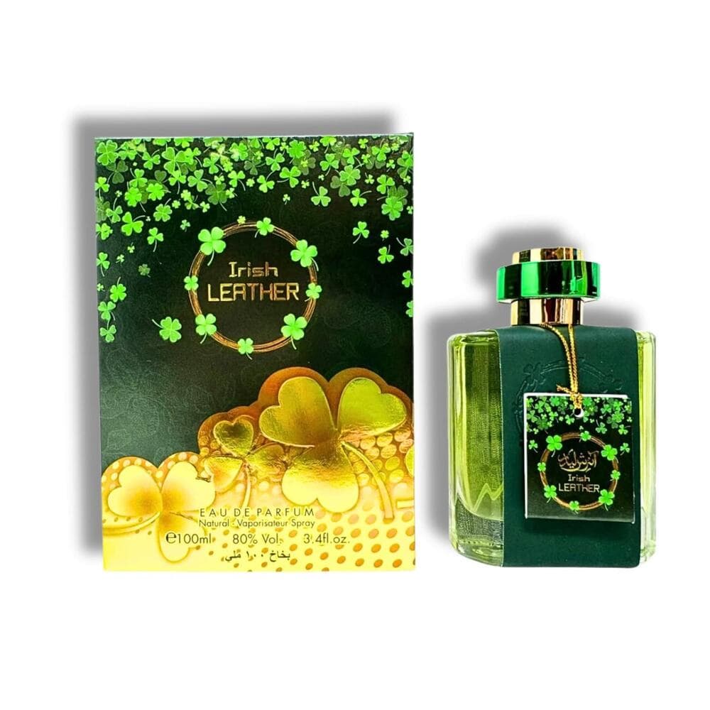 IRISH LEATHER EAU DE PARFUM 3.4 FL. Oz. Leather Spicy fragrance for Men - Thumbnail 3