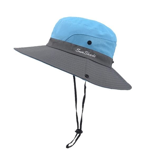 Kiplyki Adult Women Solid Sunshade Hat Fisherman's Hat Basin Hat Outdoor - Thumbnail 6