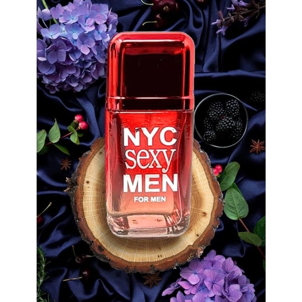 NYC Sexy Men, Amber Fougere fragrance for men. Eau de Toilette 3.4 Fl Oz. - Thumbnail 3