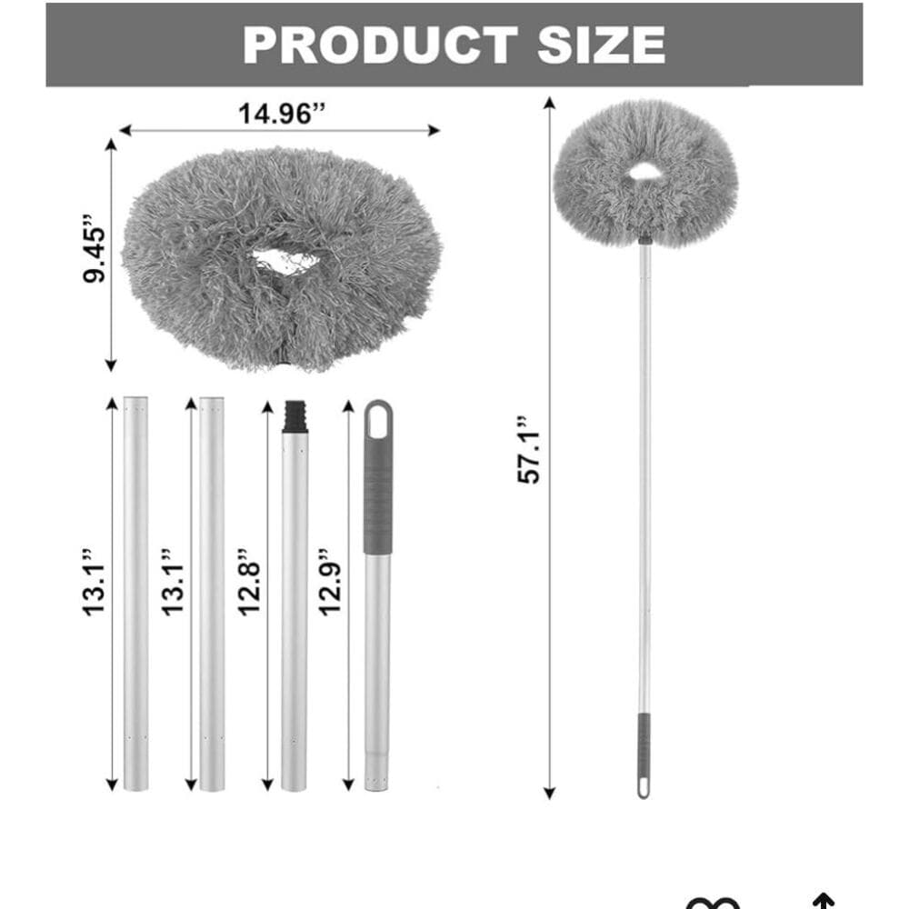 Ceiling Fan Cleaner Duster,Extra Long Dusters with Extension Pole 47 inch
