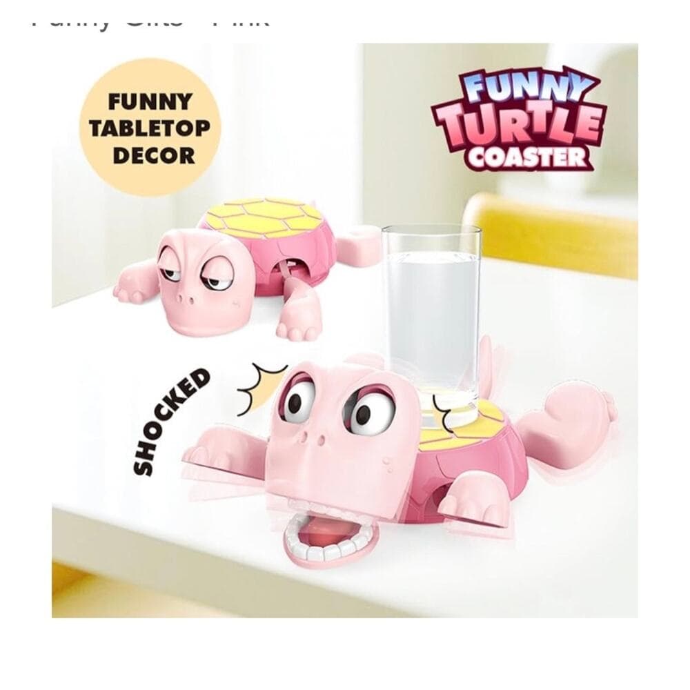Color Land Gravity - Powered Funny Turtle Coaster Tea Cup Holder - Thumbnail 2