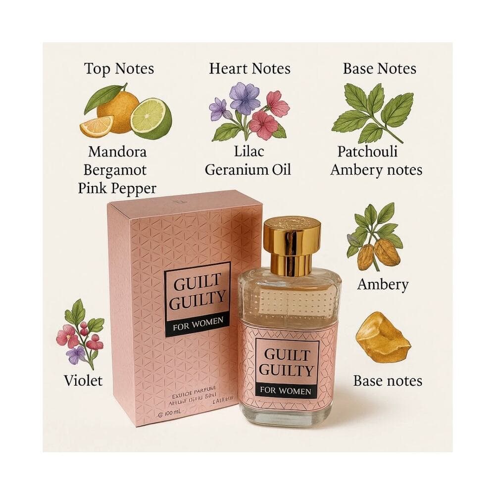 Guilt Guilty EDP For Women 3.4oz 100ml Inspired by Gucci's Guilty for Women
