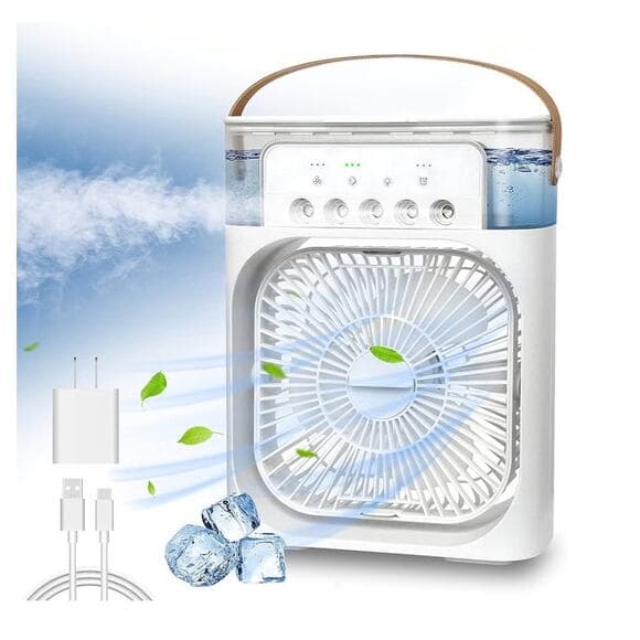 Portable Air Conditioner Fan, Mini Evaporative Air Cooler - Thumbnail 10