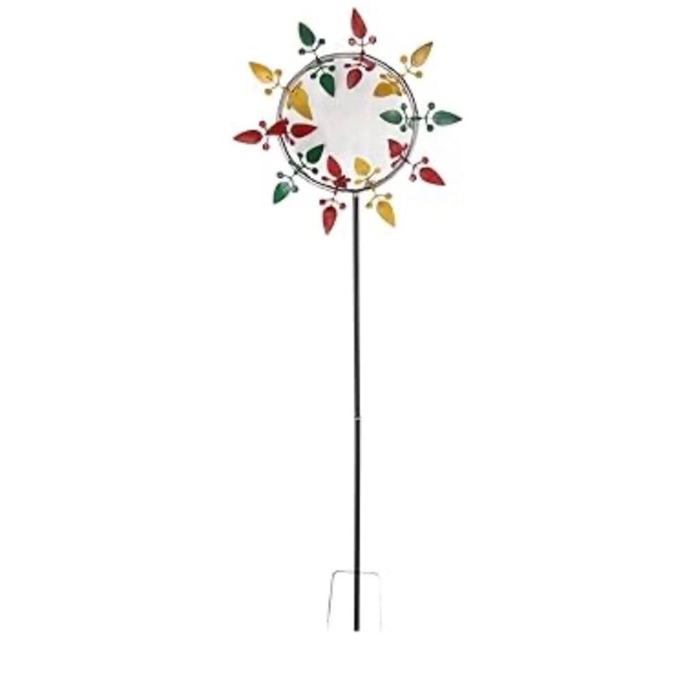 Modern Stainless Steel Wind Spinner Decoration, Stable Windmill for Garden - Thumbnail 4