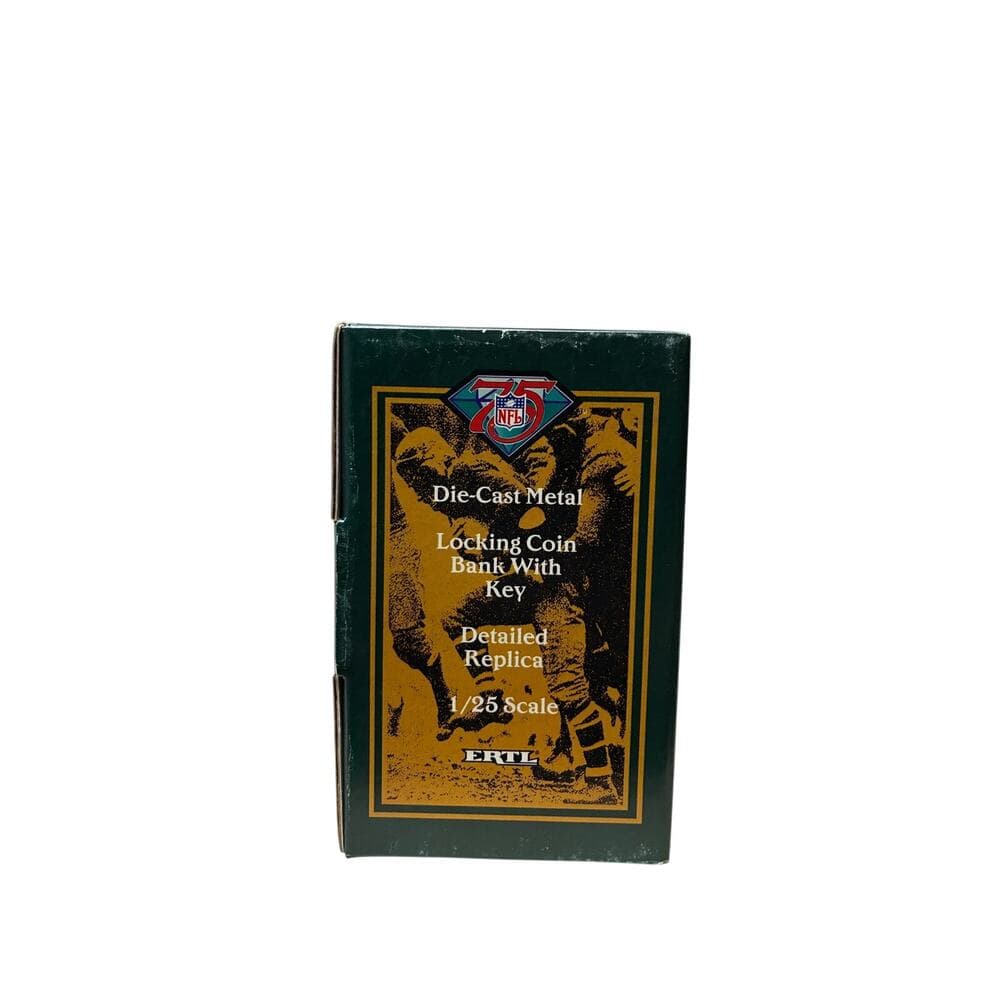 ERTL 1:25 SCALE NFL 75TH ANNIVERSARY DIE CAST METAL BANK 1994 NIB - Thumbnail 2