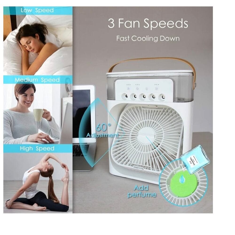 Portable Air Conditioner Fan, Mini Evaporative Air Cooler