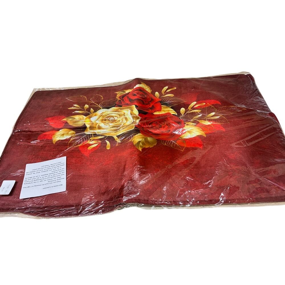 4pc Red Gift Bathroom Set - Thumbnail 2