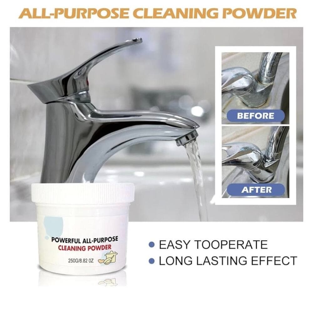 Powerful All Purpose Cleaning Powder, Super Strong Kitchen Cleaner Powder, 250gm
