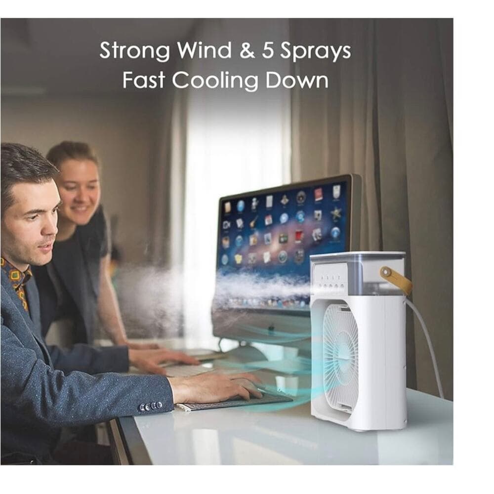 Portable Air Conditioner Fan, Mini Evaporative Air Cooler - Thumbnail 7