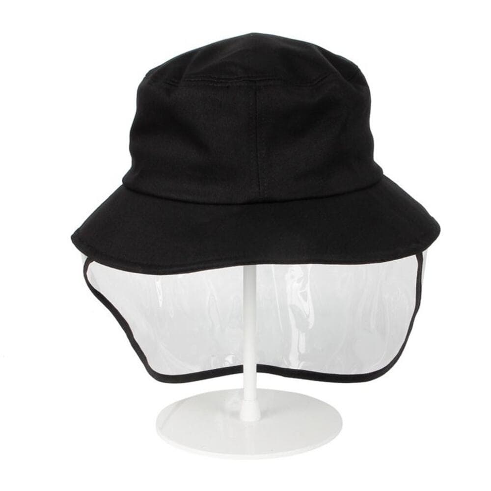 WITHMOONS Spitting Protective Hat Facial Splash proof Cover Mask GNB1267 (Black)