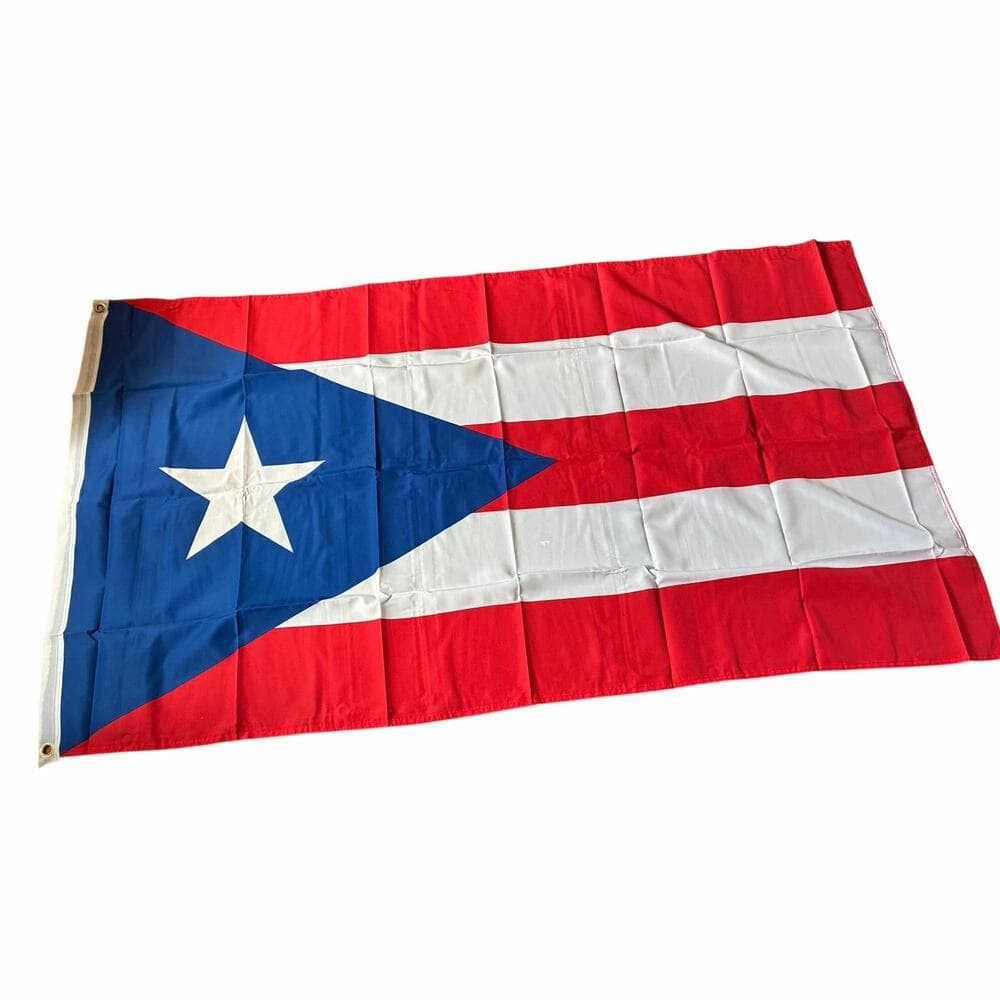 Puerto Rico Puerto Rican National Country Flag 34”W X 54”L Banner Flag