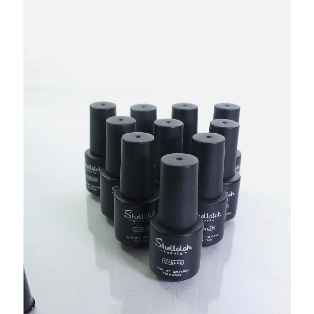 Shelloloh Soak Off Gel Polish UV Nail Gel Collection Perfect IN 10 Diff. Colors