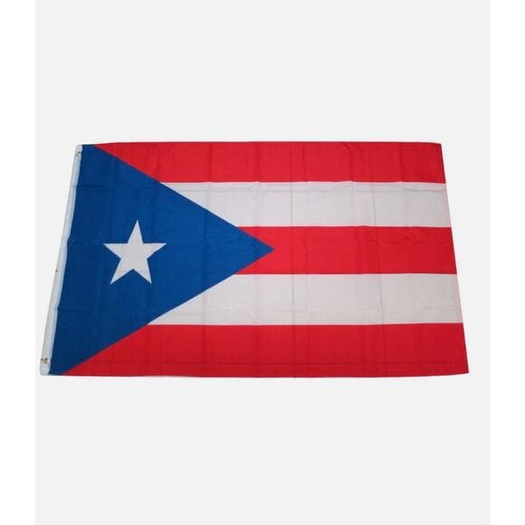 Puerto Rico Puerto Rican National Country Flag 34”W X 54”L Banner Flag - Thumbnail 4