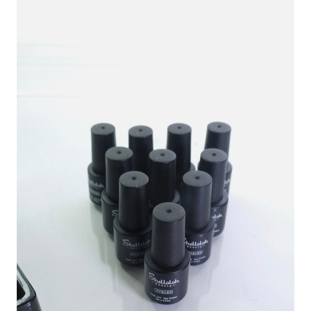 Shelloloh Soak Off Gel Polish UV Nail Gel Collection Perfect IN 10 Diff. Colors - Thumbnail 2