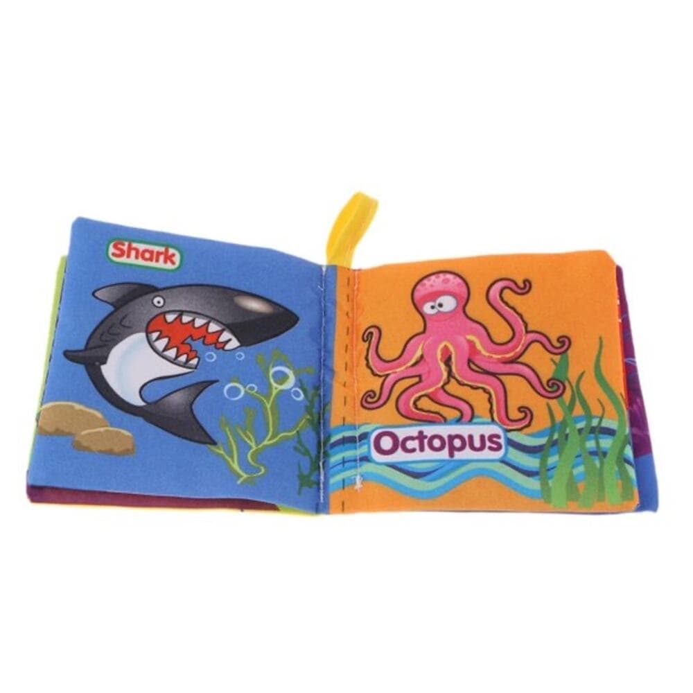 The Undersea World Soft Fabric Book For Baby - Thumbnail 5