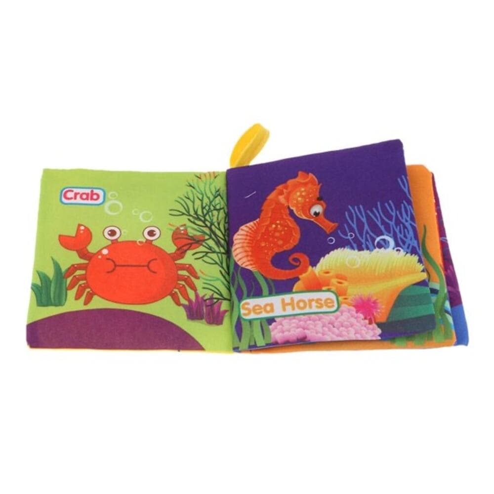 The Undersea World Soft Fabric Book For Baby - Thumbnail 3