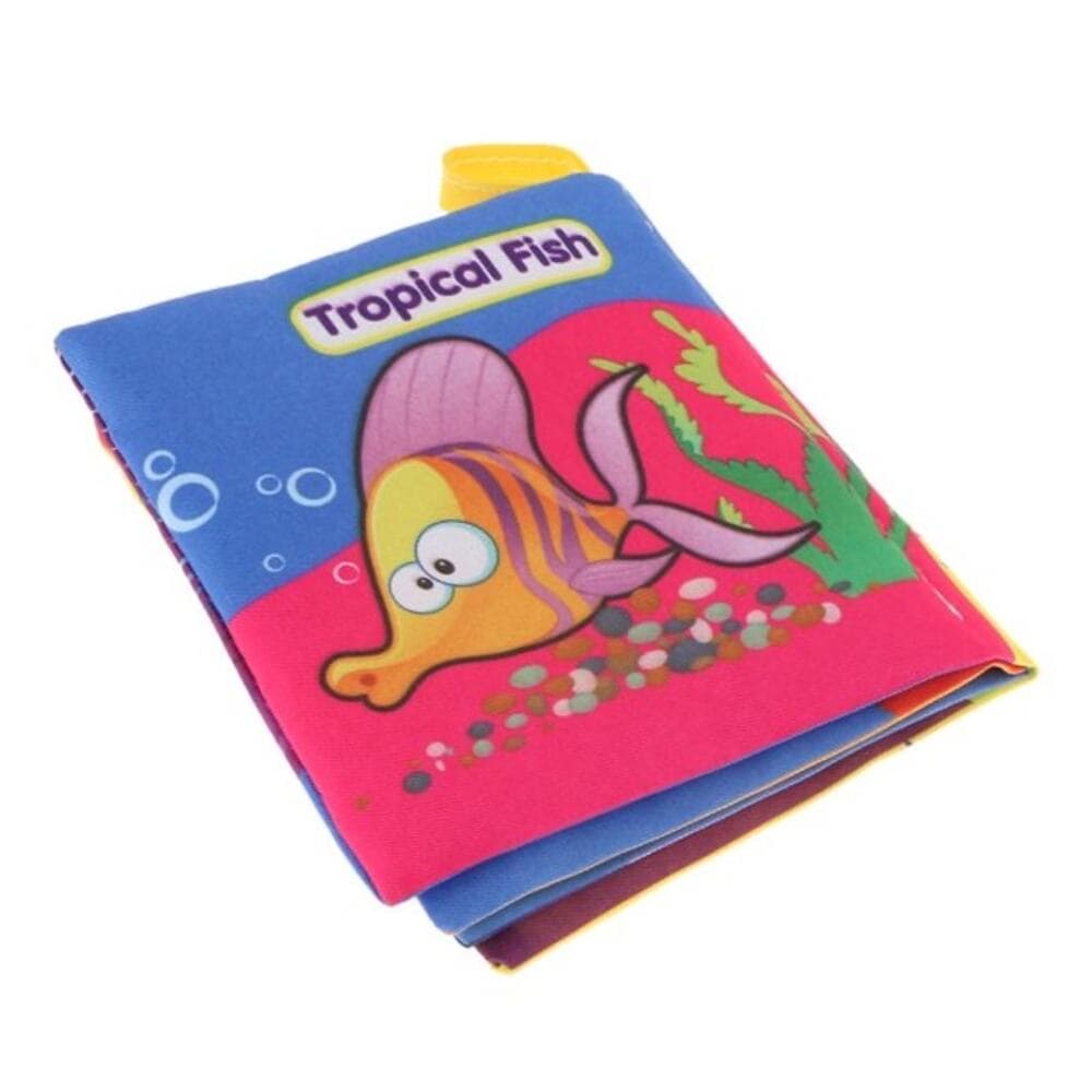 The Undersea World Soft Fabric Book For Baby - Thumbnail 6