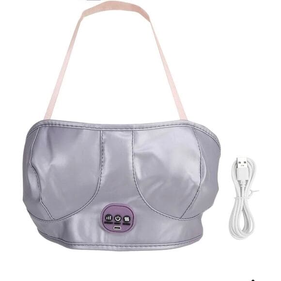 Breast Hot Compression Machine Gray Silver Lifting Plump Up 3 Speed Household - Thumbnail 11