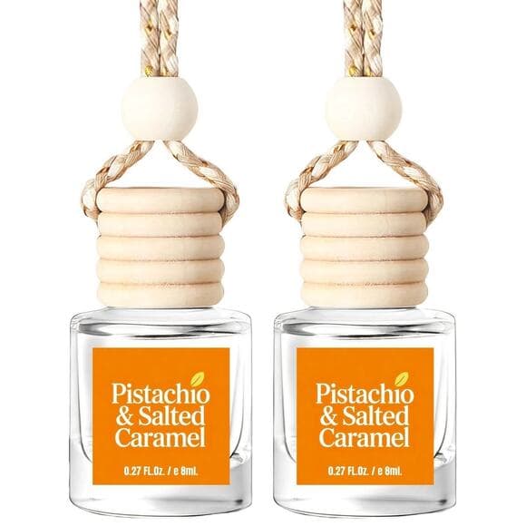 Hanging Car Air Fresheners 2-Pack, Long Lasting Perfume Essential Oil Diffuser - Thumbnail 4