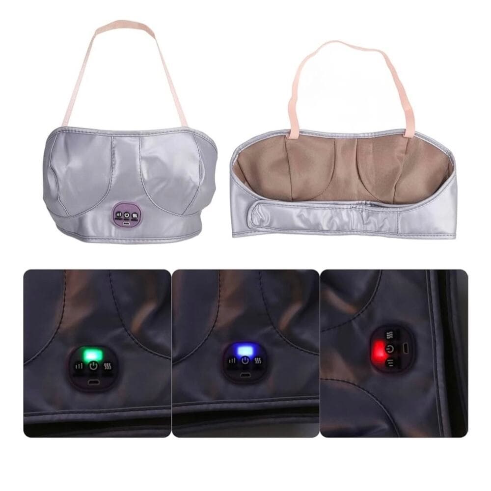 Breast Hot Compression Machine Gray Silver Lifting Plump Up 3 Speed Household - Thumbnail 7