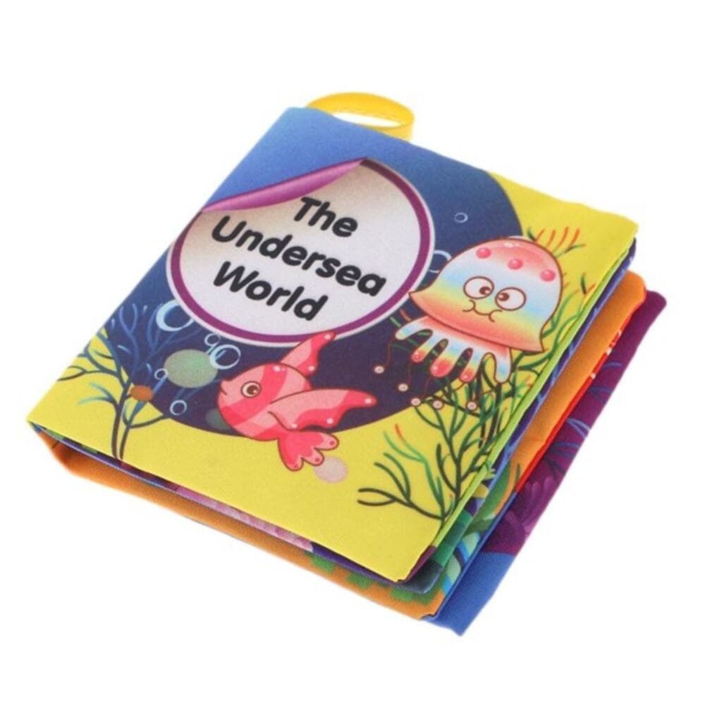 The Undersea World Soft Fabric Book For Baby - Thumbnail 2