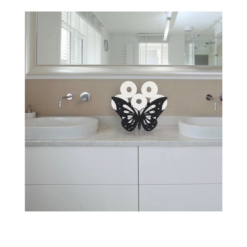 Sumnacon Toilet Paper Holder Metal Toilet Papers Storage - Thumbnail 6
