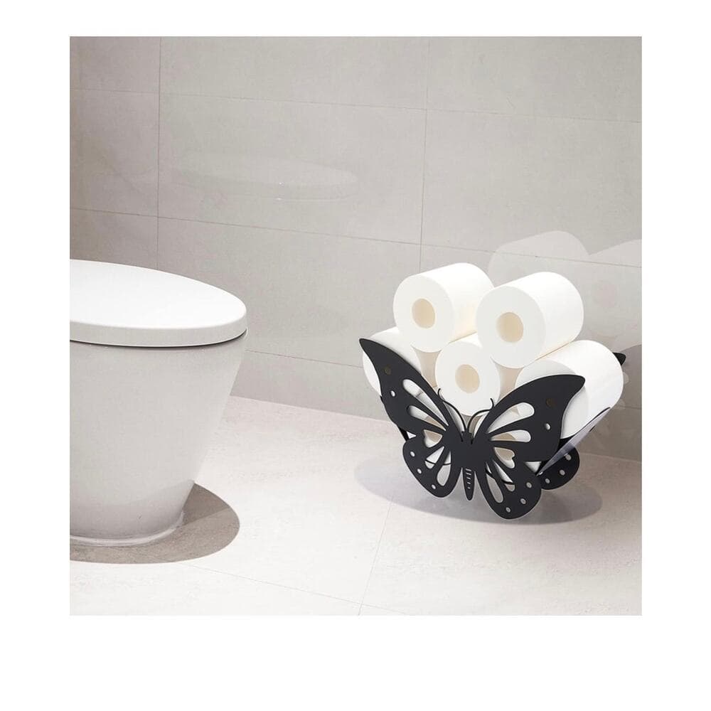 Sumnacon Toilet Paper Holder Metal Toilet Papers Storage - Thumbnail 5
