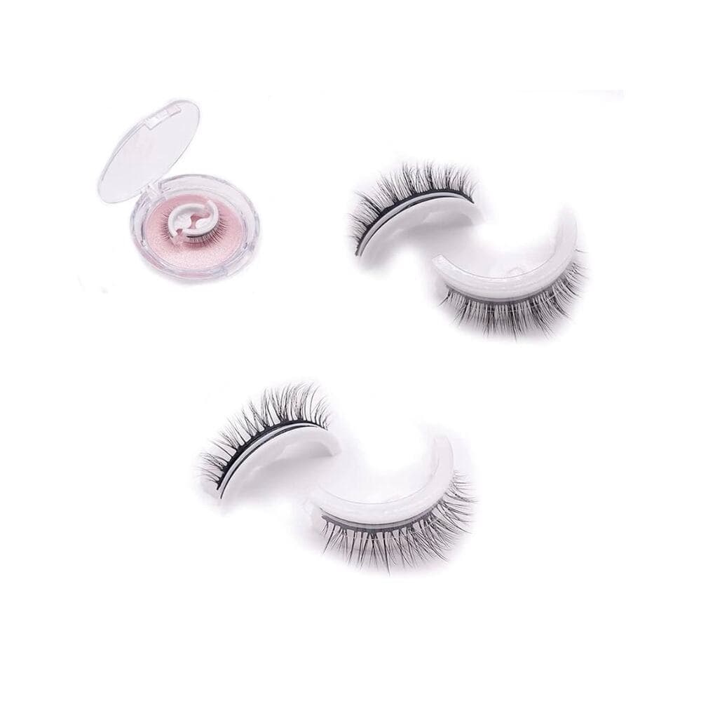 Reusable Adhesive Eyelashes, 2pair Beauty Self Adhesive Lashes, Beauty Lust - Thumbnail 4