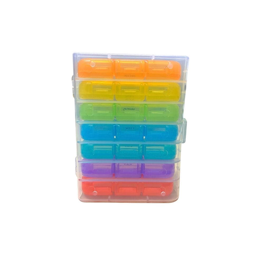 Pillbox seven day organizer