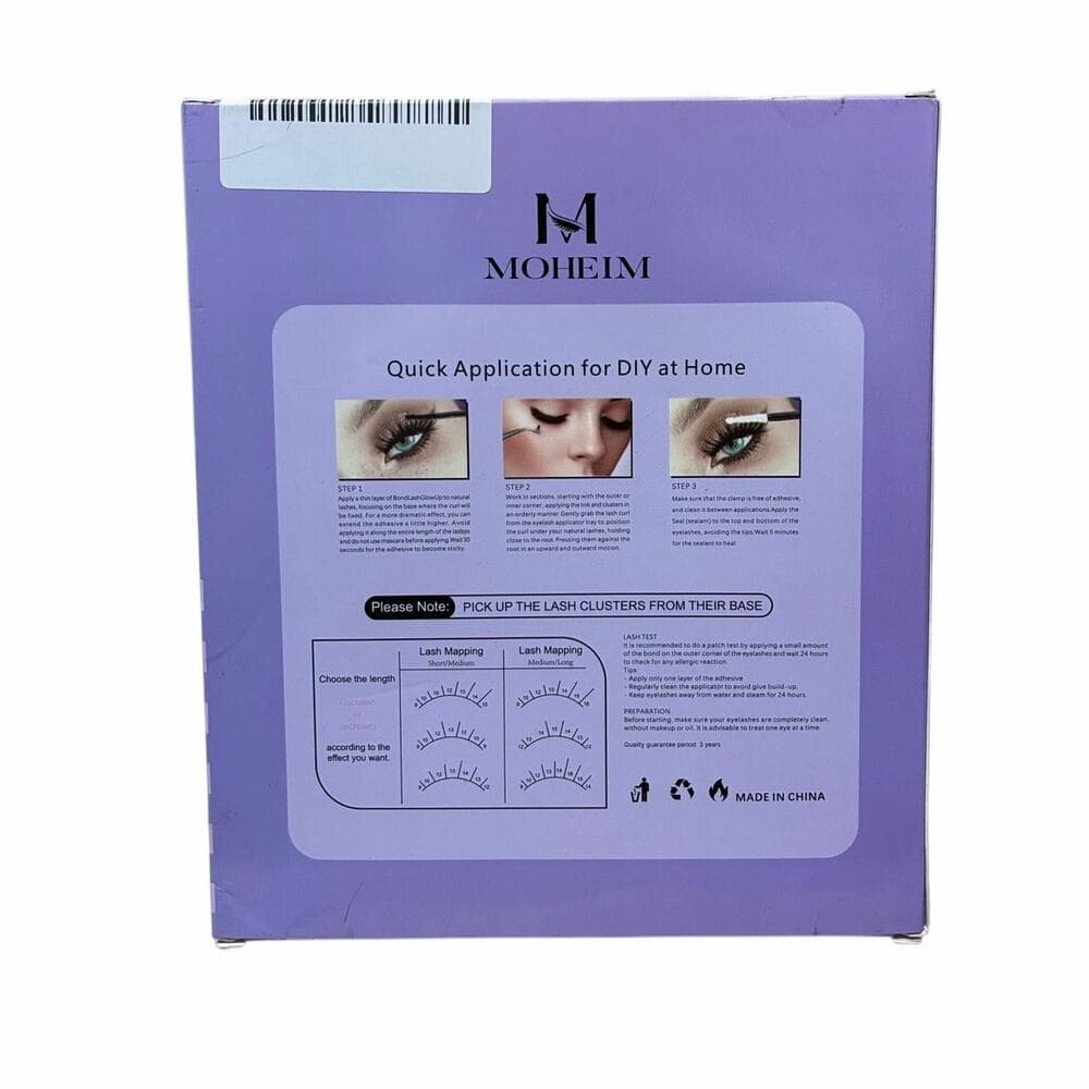 Moheim DIY Insividual Lashes Kit 40D0.07(D10-18MAX)