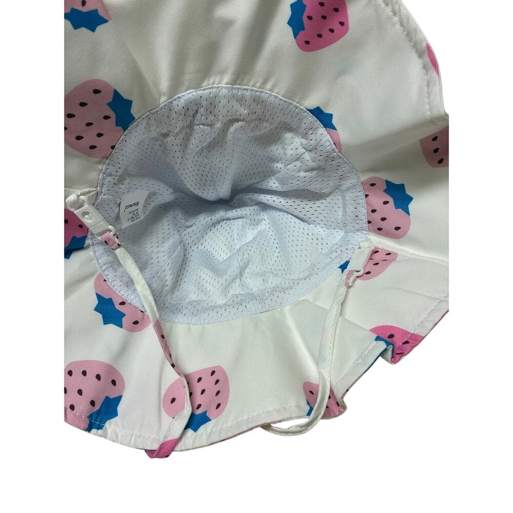 Baby Girl Sun Hat Floppy | UPF 50+ Sun Protection Wide Brim Summer Bucket - Thumbnail 2