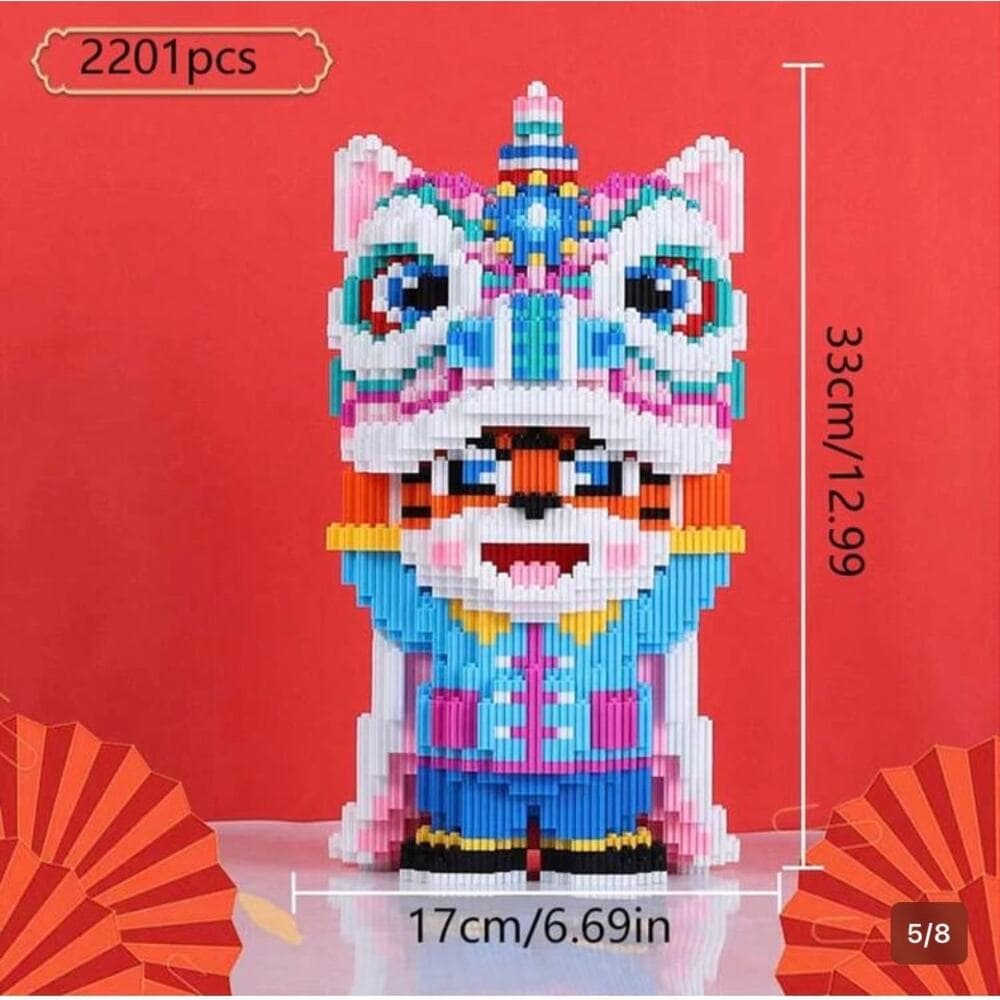 Magic Blocks 2201 Pieces LS6163 - Thumbnail 2