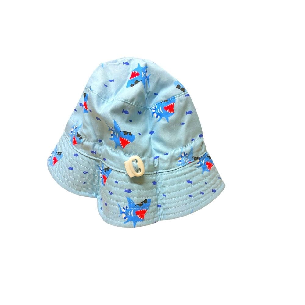 Infant Baby shark bucket hat Blue￼ - Thumbnail 2