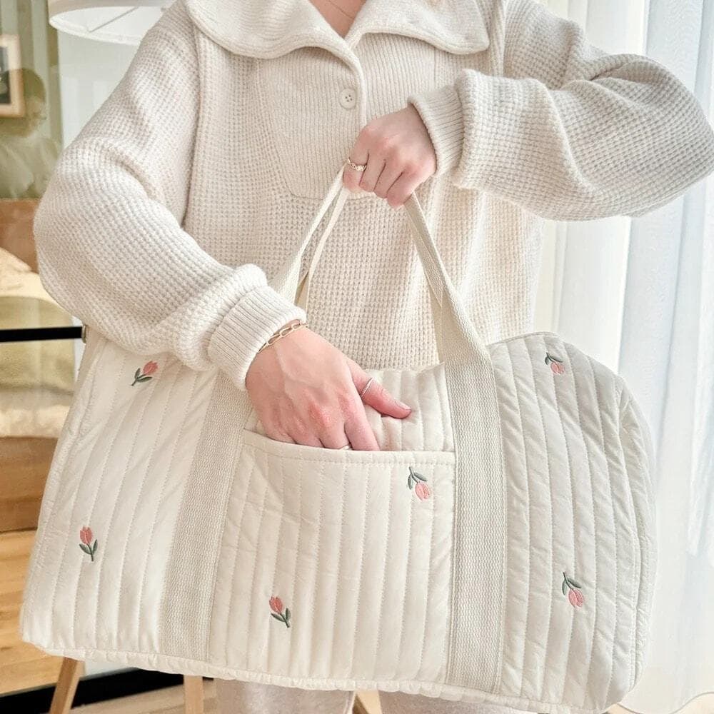 Travel Quilted Diaper Bag