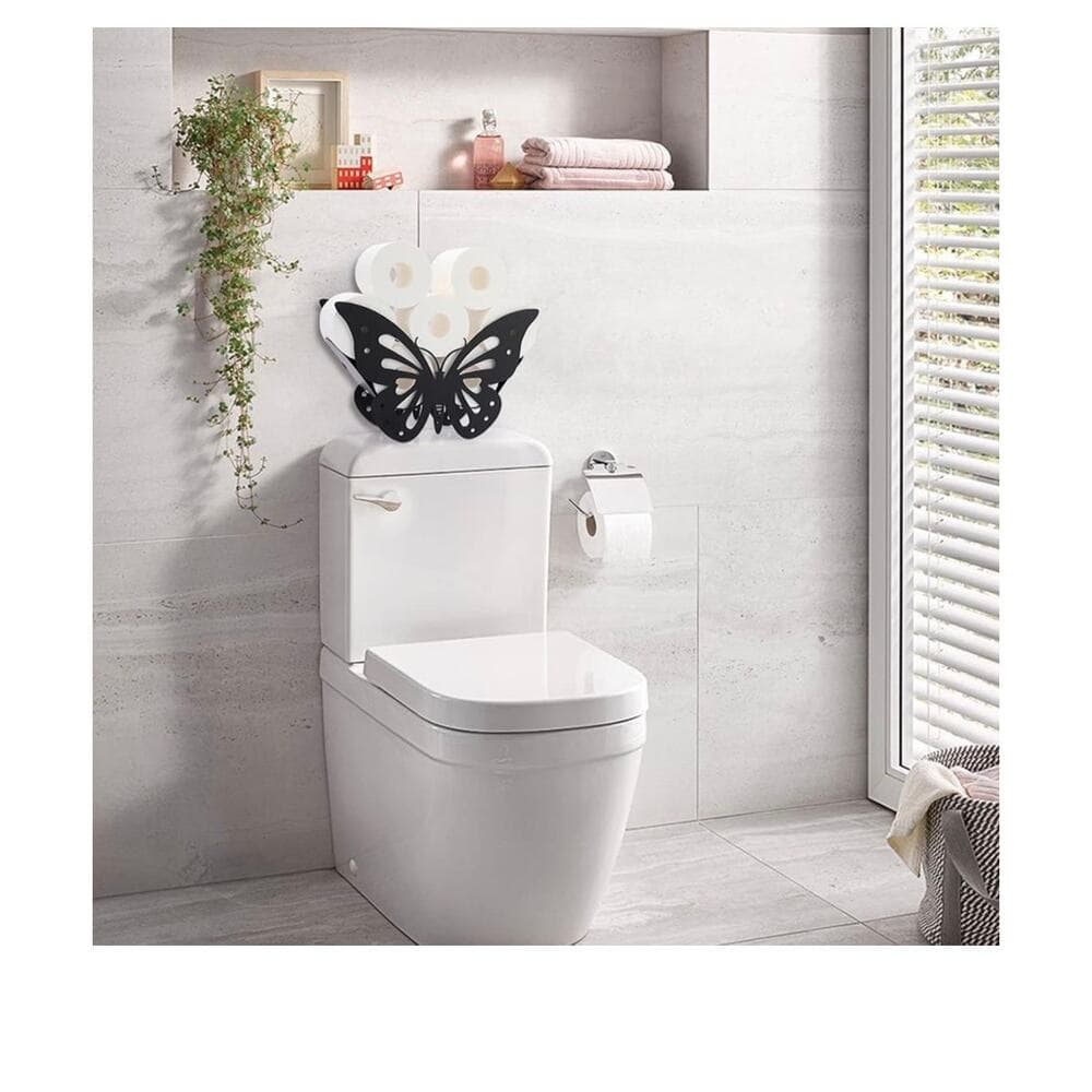 Sumnacon Toilet Paper Holder Metal Toilet Papers Storage - Thumbnail 4