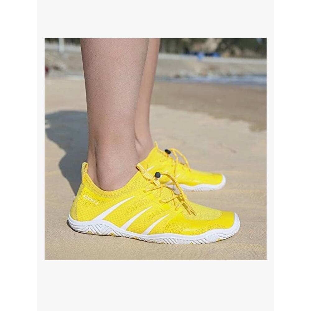 Mens Womens Water Shoes Slip-on Sports Quick Dry Barefoot for Swim Diving Sz M - Thumbnail 5