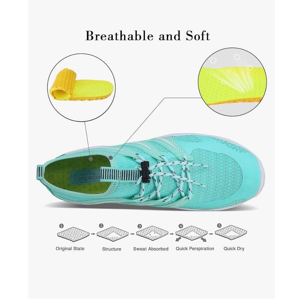 Mens Womens Water Shoes Sports Quick Dry Barefoot Diving Swim Surf Aqua XXXL - Thumbnail 2