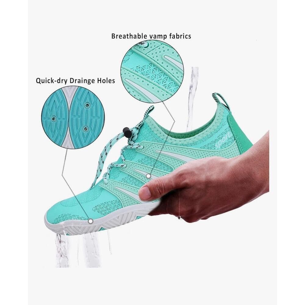 Mens Womens Water Shoes Sports Quick Dry Barefoot Diving Swim Surf Aqua XXXL - Thumbnail 3